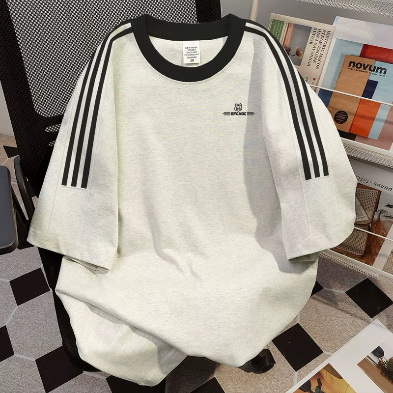 Áo thun nữ .áo phông nam nữ form rộng chất cotton thấm hút mồ hôi in hình nơ xanh tay lỡ | BigBuy360 - bigbuy360.vn