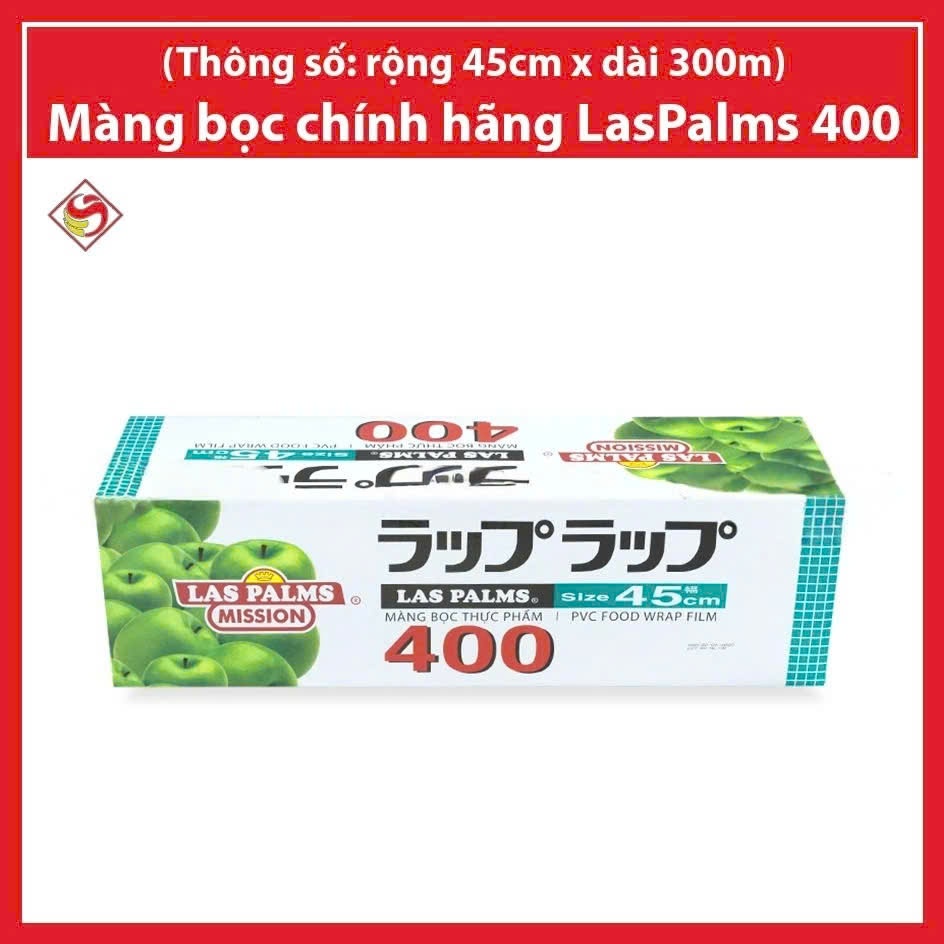 Màng bọc thực phẩm -  LasPalms 400 (Khổ 45cm x 300m)