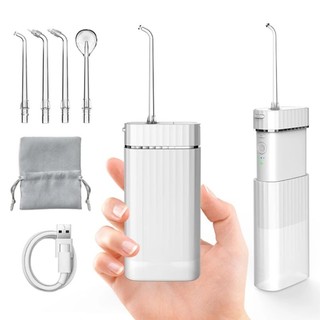 Máy tăm nước nhỏ gọn công suất mạnh mẽ TEKKIN MS18 3 chế độ bảo hành 12 tháng vệ sinh răng sạch sẽ