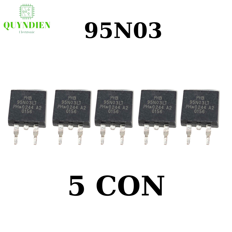 95N03 Mosfet SMD dán, chống ngược [5 con] - linh kiện Quyndien