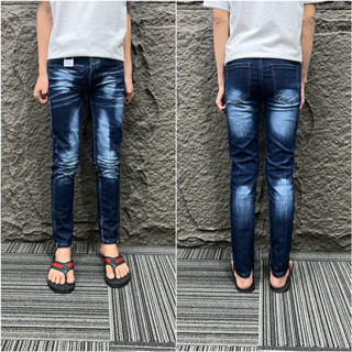  Quần bò jean nam Dsq2 xanh trơn k rách  được ktraa hàng  