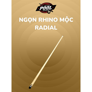 NGỌN Rhino mộc Radial (lẻ ngọn ren RADIAL 3/8-8) [Chính hãng]
