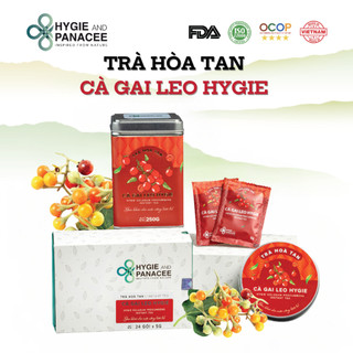  Trà Cà Gai Leo HYGIE hoà tan uống liền giải độc giải rượu trà thảo dược hạ men gan mát gan thanh nhiệt DASATA 