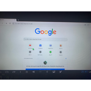 Đầu thu MyTV (Smart Box 2) sử dụng các mạng (đăng nhập youtube qua chrome)