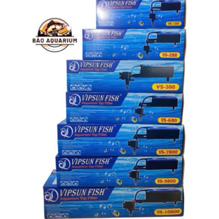 Máy Bơm Lọc Máng Hồ Cá Vipsun VS 188 - 288 - 388 - 680 - 9800 - 10800 - XEM KĨ PHÂN LOẠI