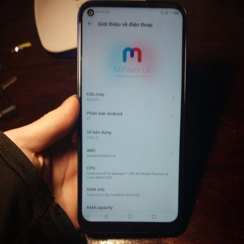 ZTE Libero 5G A003ZT (Lock Sim) Có NFC.
