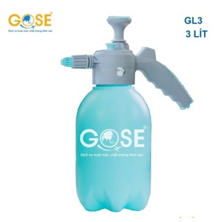 Bình tưới cây cao cấp Gose 2 lít/ 3 lít, vòi xịt hai chế độ phun sương, phun nước có khóa tự động