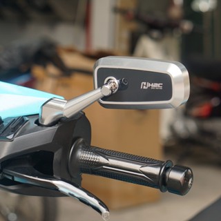 Gương Chiếu Hậu Xe Máy H2C Nhôm Cao Cấp Loại 1 - Kính Chiếu Hậu Cho Xe Máy, Dùng Cho Nhiều Loại Xe ( Giá 1 Chiếc )