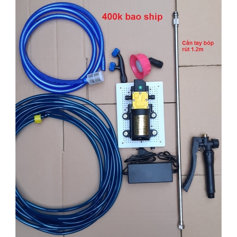 Bộ máy tưới, xịt phân thuốc