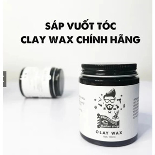 Sáp Vuốt Tóc Nam CLAY WAX Profession 100gr Wax Vuốt Tóc Tạo Kiểu,Sáp Tóc Nam Thơm Chất sáp cứng