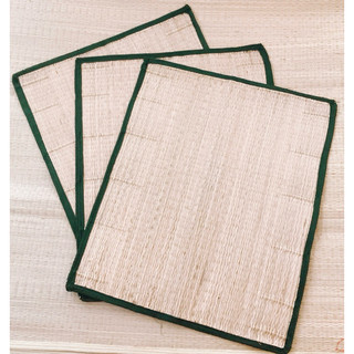 Chiếu cói trẻ em 55x65cm, sợi cói tự nhiên, bo viền mềm mại