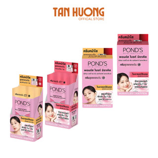 [COMBO]Kem dưỡng trắng da Pond's Bright Miracle Cream Gói 6.5g