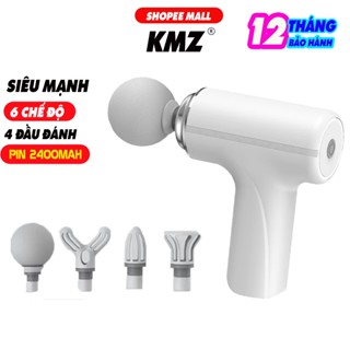[VỪA MỞ BÁN][BH 2NĂM] Máy mát xa cầm tay, súng massage ZODAN ZB720 toàn thân 4 đầu thay thế 6 cấp độ