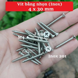 Vít đầu bằng inox (100g)