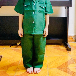 ✅ Sỉ Bộ Quần + Áo + Mũ BoDoi Cho Bé. Quần Áo Hóa Trang Chiến Sĩ Nhí Trẻ Em 12-32kg