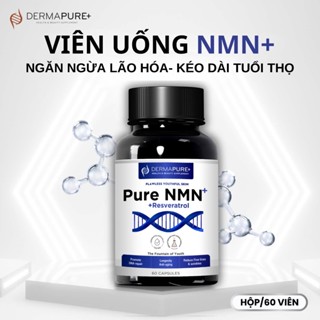Viên uống NMN ngăn ngừa lão hóa, trẻ hóa da - Viên uống hỗ trợ kéo dài tuổi thọ - DERMA PURE HEALTH & BEAUTY SUPPLEMENT