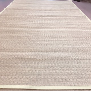Chiếu cói 1m8x2m in hoa bo viền, chiếu cưới