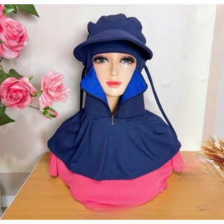 COMBO 3 NÓN KHẨU TRANG  KHOÁ KÉO ( giao màu ngẫu nhiên)