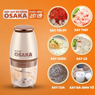 (Hàng Loại 1) Máy xay thịt đa năng Osaka 700ml, máy xay cầm tay ,máy xay sinh tố đa năng