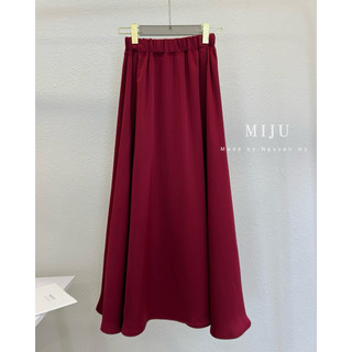 NGUYENMY- Chân váy lụa satin ( Hình ảnh chính chủ)