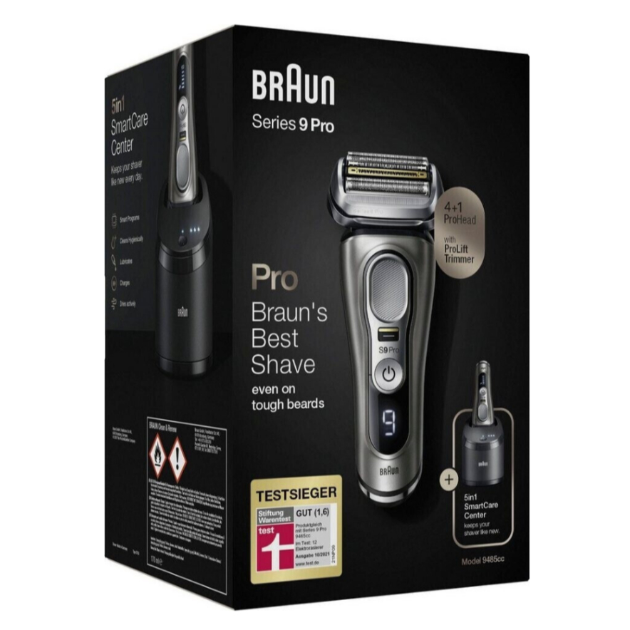 Máy Cạo Râu Braun Series 9 Pro Premium 9485, Braun Shaver, Made In Germany, BH 24 Tháng ,Nghiennha_9