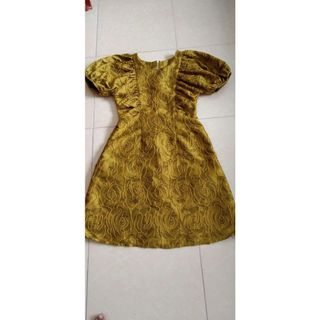 Rập giấy A0 mã 782 - đầm tay phồng cách điệu