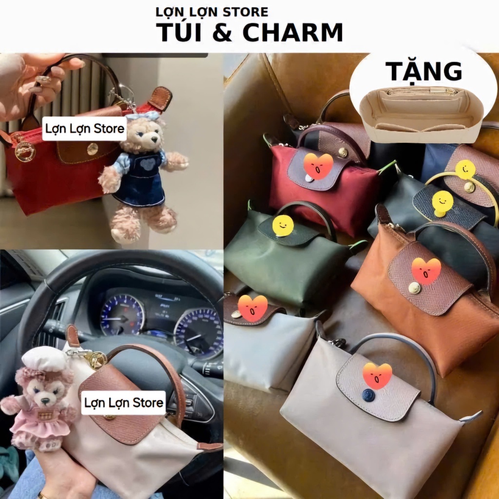 [Loại 1 + Tặng lót 60K] Túi mini kèm dây đeo túi xách nữ thời trang đeo chéo cầm tay