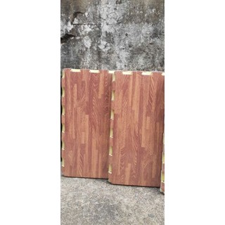 Combo 2 bịch thảm xốp vân gỗ (60×60) 1 bịch 6 miếng