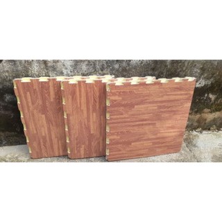 Combo 2 bịch thảm xốp vân gỗ (60×60) 1 bịch 6 miếng