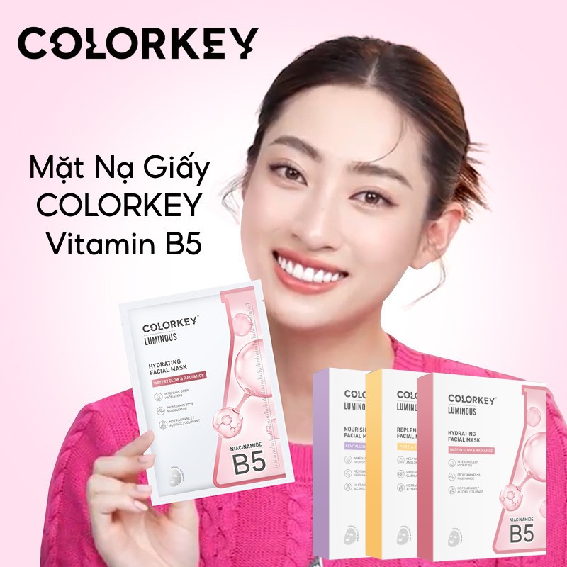 Mặt nạ Colorkey B5 Luminous Facial Mask giúp cấp ẩm phục hồi da - mặt nạ giấy color key 1 miếng/25ml | BigBuy360 - bigbuy360.vn