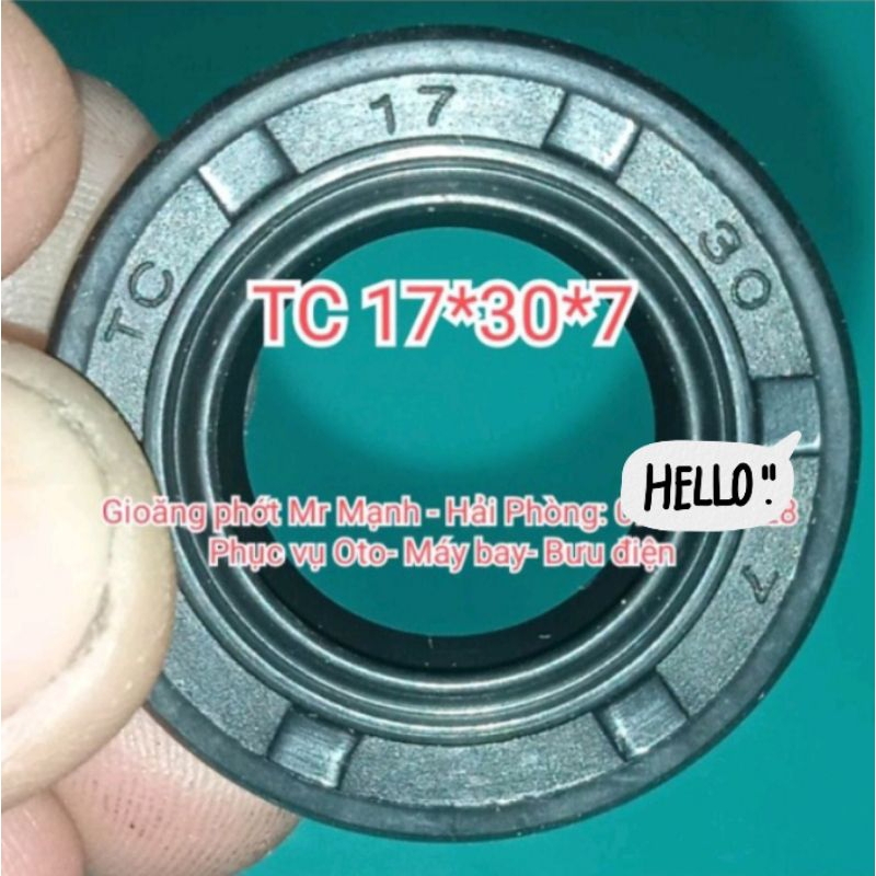 Phớt TC 17*30*7 , 17x30x7