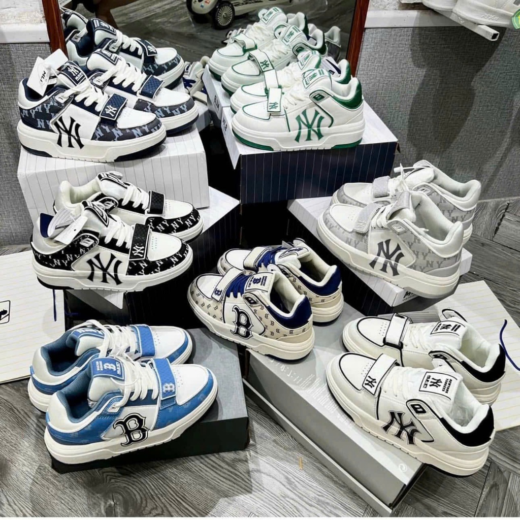 Giày MLB Nam Nữ, Giày MLB Chunky Hàng Đẹp Tặng Kèm Phụ Kiện Hot Hit 2025 Miễn phí ship toàn quốc