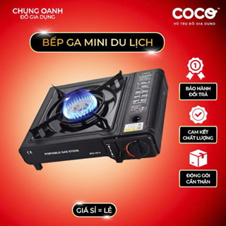  Bếp Ga Mini Du Lịch Chống Cháy Nổ Chống Gió Chất Liệu Thép Không Gỉ Cao Cấp Bảo Hành 12 Tháng 