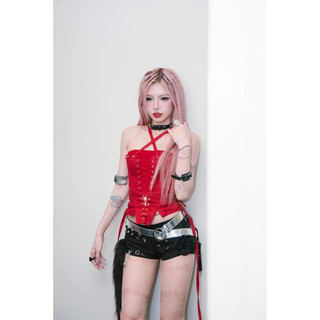 CORSET ĐỊNH HÌNH AOI_ZONE PHỐI ĐINH TÁN, ĐAN DÂY- VIE SAINT CORSET