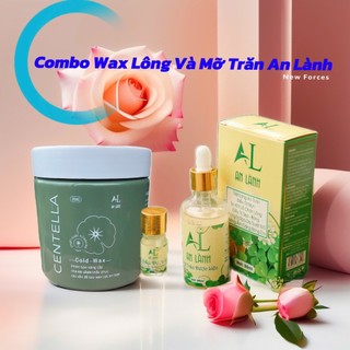 Combo Sáp Wax Lông và Mỡ Trăn An Lành