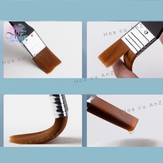 Cọ bản Ngang vẽ Acrylic 717 , Cọ Panxo Phoenix 717 Phù Hợp vẽ màu Acrylic , màu Gouache , màu Poster