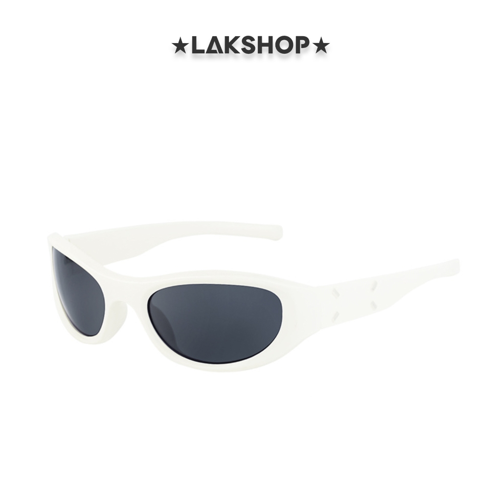 Kính GM x MM 002 Y2K White Sunglasses