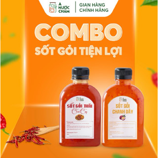 Combo 2 hũ sốt trộn gỏi, nộm, chấm rau, trộn salad A Nước Chấm