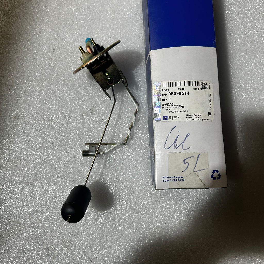 Phao báo xăng Daewoo Cielo. Cảm biến báo xăng Cielo (5 lỗ). Ảnh là hàng chính hãng