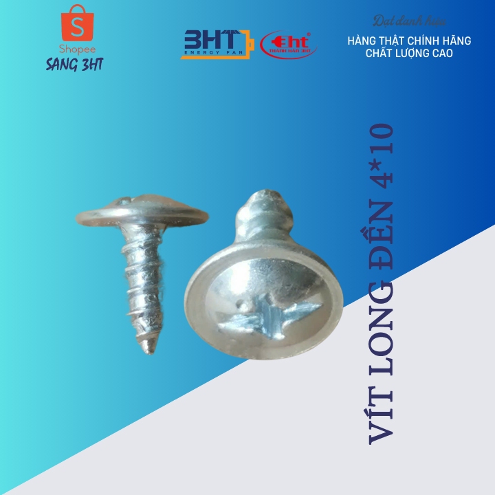 VÍT DÙ BẮT NHỰA + GỖ 4*10 (ĐÓNG GÓI 100G)