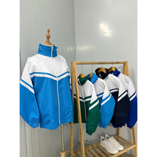 Áo Khoác Gió Đồng Phục Học Sinh Áo Học Sinh Mùa Đông Pha Chéo Cánh Dơi 2 Lớp 3 Màu Sắc Chuẩn Mẫu Nhà Trường