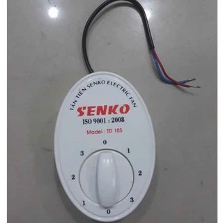Senko - Quạt treo trần đảo dùng hộp số 47w Senko TD105 màu trắng chính hãng