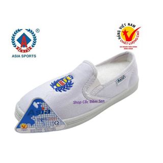 Giày lười vải Asia GIÀY LƯỜI PATA GIÀY CẶP, GIÀY ASIA - Hàng Chính Hãng SIZE 30-39