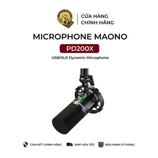 Mic livestream, podcast Maono PD200X usb/xlr microphone