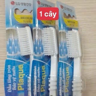 Bàn Chải Perioe Anti PLAQUE Lông Mềm và Lông Cứng ( vĩ  2 cây TẶNG 1 cây )