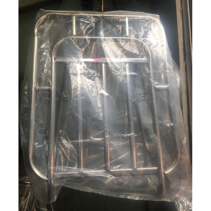 Baga chở hàng cho xe máy Dream / Wave đời đầu ( xe Hãng Nhật ) 60x 45cm chất liệu Inox