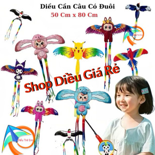 Diều Cần Câu Mini Cho Bé 3D 50/60cm