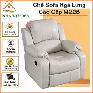 Ghế Sofa Đơn Thư Giãn Cao Cấp, Ghế Gold class, Ghế Làm Nail Mi Có Điều Khiển Cầm Tay Tiện Lợi M228