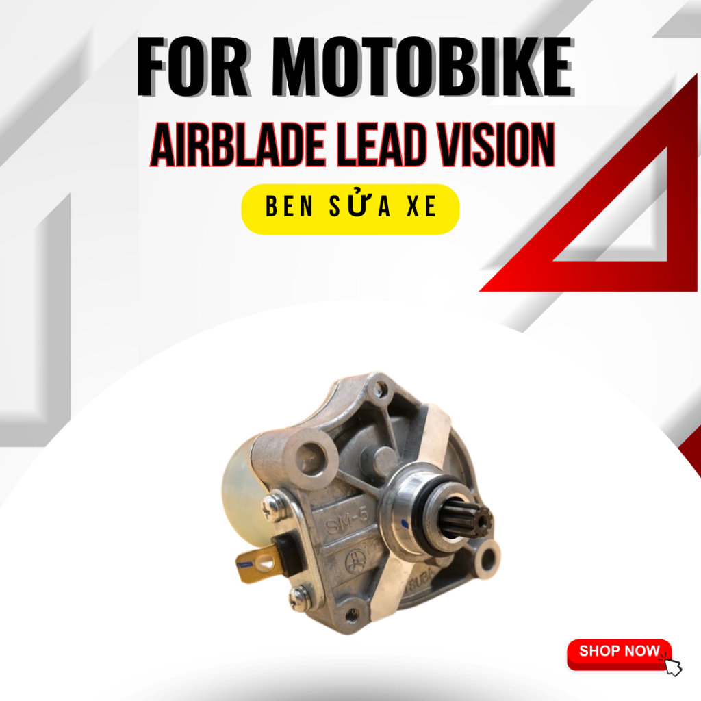 Củ đề mô tơ đề xe Airblade 110 Lead 110 Vision 110