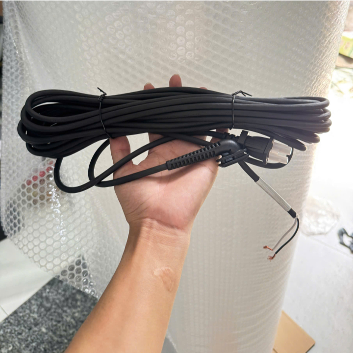 Dây điện nguồn Mỹ 8m hoặc 11m hoặc 6.8 mét lõi 0,82mm ( 2 lõi chuẩn đồng 100% )